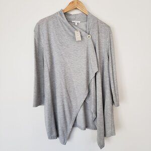Maurices Gray Cardigan Size L NWT